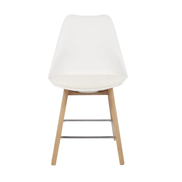 Dunelm Erik White Dining Chair 3 Dunelm Erik White Dining Chair - Image 3