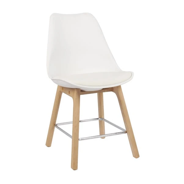 Dunelm Erik White Dining Chair 4 Dunelm Erik White Dining Chair - Image 4