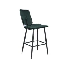 Dunelm Austin Velvet Bar Stool -Home Furniture 30748271 alt03
