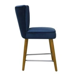 Dunelm Isla Velvet Bar Stool -Home Furniture 30748290 alt05