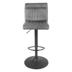 Dunelm Felix Faux Leather Bar Stool