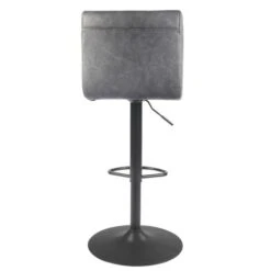 Dunelm Felix Faux Leather Bar Stool -Home Furniture 30748292 alt05