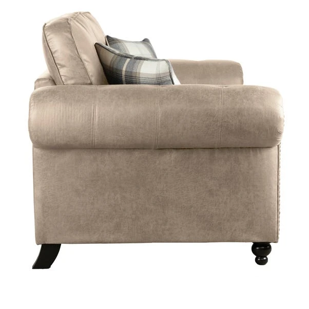 The Original Sofa Company Oakland Soft Faux Leather 2 Seater Sofa 3 The Original Sofa Company Oakland Soft Faux Leather 2 Seater Sofa - Image 3