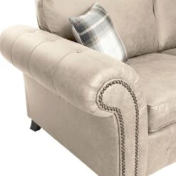 The Original Sofa Company Oakland Soft Faux Leather 3 Seater Sofa -Home Furniture 30748345 alt05