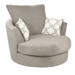The Original Sofa Company Washington Brushed Chenille Swivel Chair -Home Furniture 30748415 alt03