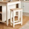 Dunelm Churchgate Ivory Island Bar Stool