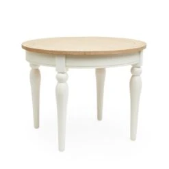 Dunelm Churchgate Ivory Round Dining Table 8 Dunelm Churchgate Ivory Round Dining Table -Home Furniture 30748636 alt02