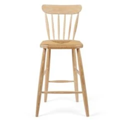Dunelm Churchgate Ash Wood Spindle Bar Stool -Home Furniture 30748639 alt03