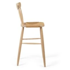 Dunelm Churchgate Ash Wood Spindle Bar Stool -Home Furniture 30748639 alt05