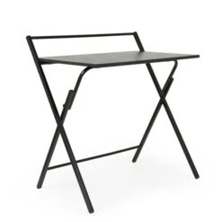 Dunelm Evelyn Black Folding Desk 11 Dunelm Evelyn Black Folding Desk -Home Furniture 30749140 alt05