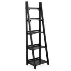 Dunelm Nautical Black Ladder Shelves -Home Furniture 30751186 alt03