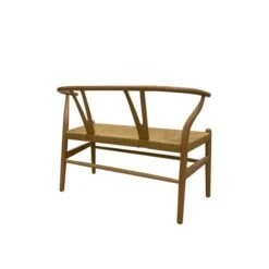 Dunelm Lara Wishbone Bench Seat 9 Dunelm Lara Wishbone Bench Seat -Home Furniture 30751700 alt04
