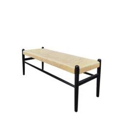 Dunelm Lara Wishbone Dining Bench -Home Furniture 30751861 alt04