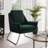 Dunelm Ferne II Velvet Accent Chair