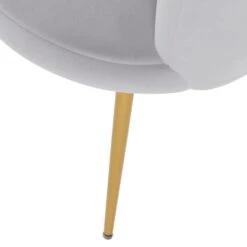 Dunelm Vivian Velvet Cocktail Chair -Home Furniture 30752142 alt05