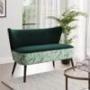 Dunelm Eliza Malawi Jacquard Velvet 2 Seater Sofa