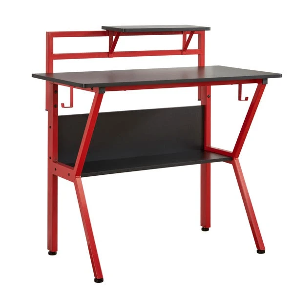 Virtuoso Rogue Red Gaming Desk 2 Virtuoso Rogue Red Gaming Desk - Image 2