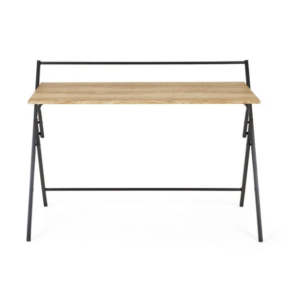 Dunelm Evelyn Oak Effect Wide Folding Desk 6 Dunelm Evelyn Oak Effect Wide Folding Desk - Image 6