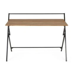 Dunelm Evelyn Rustic Wood Effect Wide Folding Desk -Home Furniture 30755603 alt04