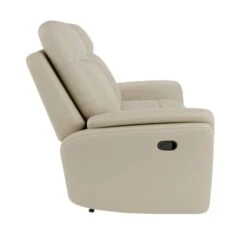 Dunelm Monte Distressed Faux Leather Reclining 2 Seater Sofa -Home Furniture 30762283 alt03