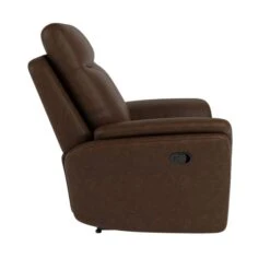 Dunelm Monte Faux Suede Manual Reclining Armchair -Home Furniture 30762285 alt04