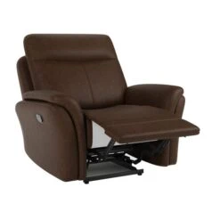 Dunelm Monte Faux Suede Manual Reclining Armchair -Home Furniture 30762285 alt05