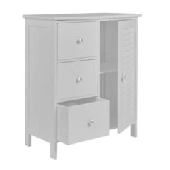 Dunelm Nautical Grey 3 Drawer Console Unit 8 Dunelm Nautical Grey 3 Drawer Console Unit -Home Furniture 30764881 alt03