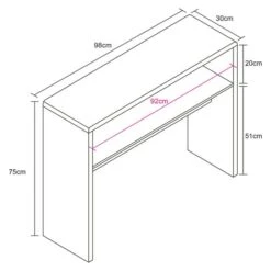 Lloyd Pascal Knox Compact Console Table -Home Furniture 30765173 alt08