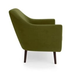 Dunelm Eddie Velvet Large Armchair -Home Furniture 30765518 alt03