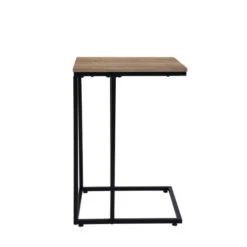 Dunelm Charlie Oak Effect C-Shaped Side Table -Home Furniture 30765711 alt03