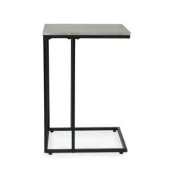 Dunelm Charlie Concrete Effect C-Shaped Side Table 10 Dunelm Charlie Concrete Effect C-Shaped Side Table -Home Furniture 30765713 alt04