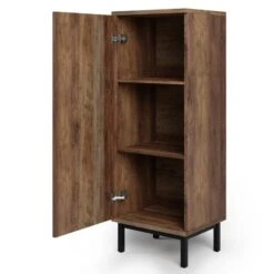 Dunelm Fulton Pine Effect Bathroom Medium Unit -Home Furniture 30765724 alt04