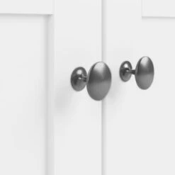 Dunelm Lynton White Compact Bathroom Under Sink Unit -Home Furniture 30765728 alt05