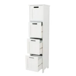 Dunelm Rimini White 4 Drawer Unit -Home Furniture 30765731 alt06