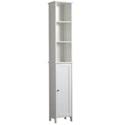 Dunelm Rimini White Tall Cabinet 10 Dunelm Rimini White Tall Cabinet -Home Furniture 30765735 alt04