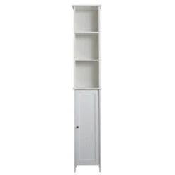 Dunelm Rimini White Tall Cabinet 11 Dunelm Rimini White Tall Cabinet -Home Furniture 30765735 alt05