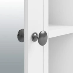 Dunelm Lynton White Compact Bathroom Wall Cabinet -Home Furniture 30765922 alt05