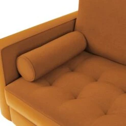 Dunelm Zoe Velvet 3 Seater Sofa -Home Furniture 30766215 alt05