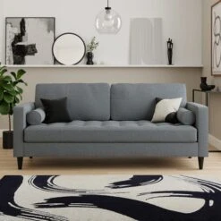 Dunelm Zoe Boucle 3 Seater Sofa