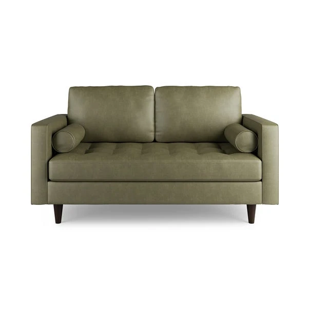 Dunelm Zoe Faux Leather 2 Seater Sofa 3 Dunelm Zoe Faux Leather 2 Seater Sofa - Image 3