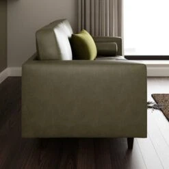 Dunelm Zoe Faux Leather 2 Seater Sofa 9 Dunelm Zoe Faux Leather 2 Seater Sofa -Home Furniture 30766232 alt03