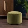 Dunelm Eliza Velvet Pouffe