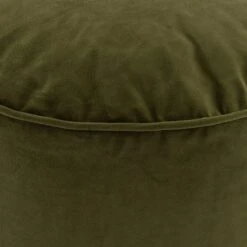 Dunelm Eliza Velvet Pouffe -Home Furniture 30766412 alt02