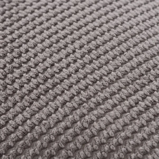 Dunelm Kid's Jenson Charcoal Waffle Pouffe 3 Dunelm Kid's Jenson Charcoal Waffle Pouffe - Image 3