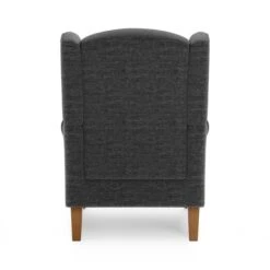Dunelm Oswald Self Assembly Chenille Chair -Home Furniture 30766498 alt04