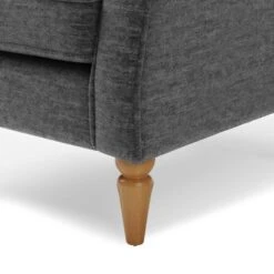 Dunelm Oswald Self Assembly Chenille Chair -Home Furniture 30766498 alt05