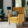 Dunelm Oswald Self Assembly Velvet Chair