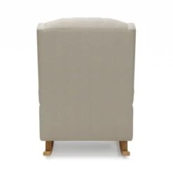 Dunelm Oswald Faux Wool Button Back Rocking Chair -Home Furniture 30766625 alt04