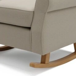 Dunelm Oswald Faux Wool Button Back Rocking Chair -Home Furniture 30766625 alt05