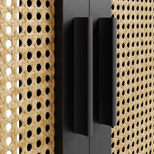 Dunelm Winslow Undersink Unit Black Rattan 6 Dunelm Winslow Undersink Unit Black Rattan - Image 6